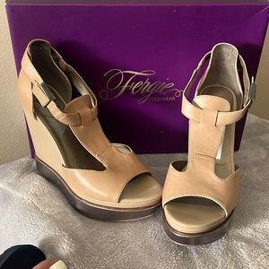 Wedges by Fergie size 8